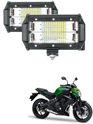 XZRTZ 5Inch 72W LED Light Bar Spot Beam 10800LLM Offroad Fog Lights LED Driving Work Lamp C447 Headlight Car, Motorbike LED for Kawasaki (12 V, 72 W)(Universal For Bike, Pack of 2)