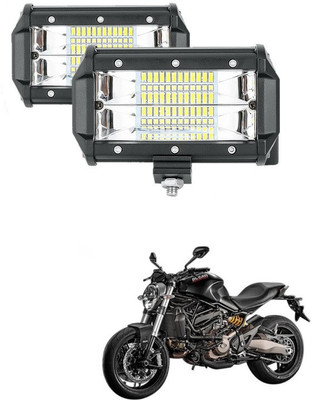 XZRTZ 5Inch 72W LED Light Bar Spot Beam 10800LLM Offroad Fog Lights LED Driving Work Lamp C266 Headlight Car, Motorbike LED for Ducati (12 V, 72 W)(Universal For Bike, Pack of 2) XZRTZ 5Inch 72W LED Light Bar Spot Beam 10800LLM Offroad Fog Lights LED Driving Work Lamp C266 Headlight Car, Motorbike LED for Ducati (12 V, 72 W)(Universal For Bike, Pack of 2)