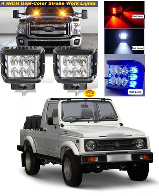XZRTZ LED Fog Lamp Unit for Maruti Suzuki Gypsy