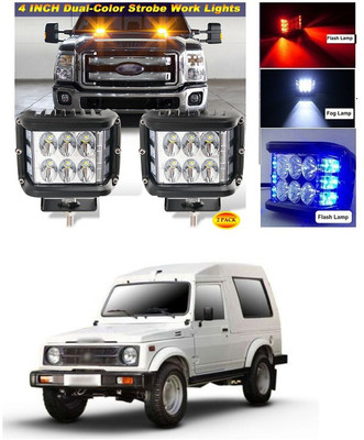 XZRTZ LED Fog Lamp Unit for Maruti Suzuki Gypsy