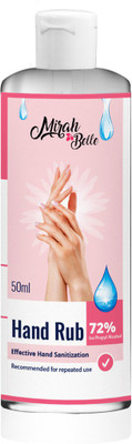 Mirah Belle Organic - , Pack of 4 - Natural, Hand Rub Bottle(4 x 12.5 ml)