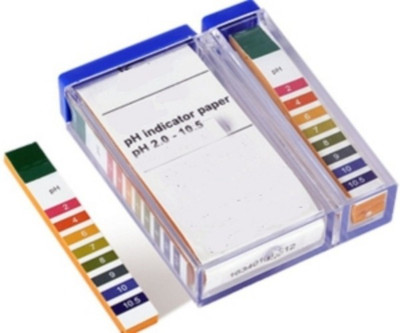 THE LABWORLD 0-14 pH Yellow Litmus Papers(Pack of 200)