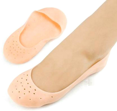 POONAM ENTERPRISE silicon full Heel Support Heel Support(Beige)