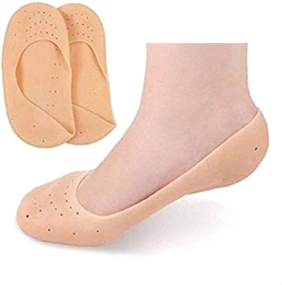 Rudra Enterprise silicon full Heel Support Heel Support(Beige)