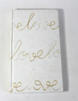 Camlon Exports Handmade A5 Diary Unruled 96 Pages(White)