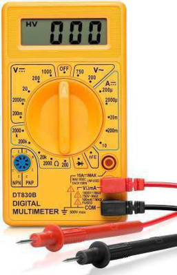 ziffer DIGITAL MULTIMETER DT 830D Digital Multimeter(Yellow 2000 Counts)
