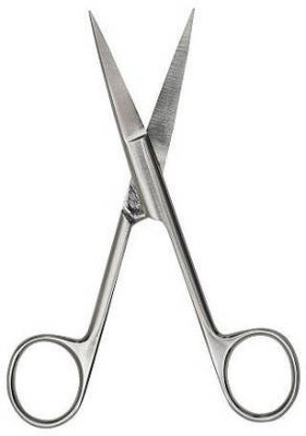 MDS urgical Scissors Sharp 8 Inch Needle Holders (Sharp/Sharp Blades) Scissors(Set of 1, Silver)