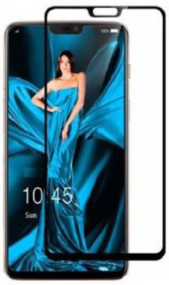alphax Edge To Edge Tempered Glass for OPPO F7(Pack of 1)