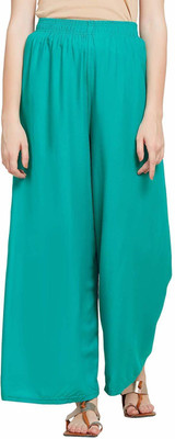Flexica Regular Fit Women Light Blue Trousers