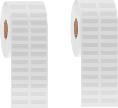 youtech 38MMX15MM (1.5inch X0.59inch) Barcode Label Thermal Paper Label Stickers (White) 1ROLL 8000 LABELS set of 2 Roll Self Adhesive Paper Label(White)