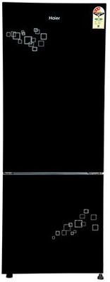 Haier 320 L Frost Free Double Door Bottom Mount 3 Star Refrigerator(Mirror Glass, HRB-3404PMG-E)
