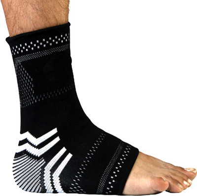 TUHI Ankle Support for Muscular Stabilization during Sports Exercise Running Ankle Support(Black)