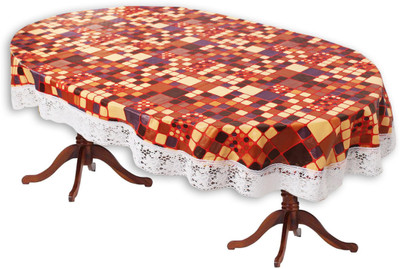 The Furnishing Tree Printed 8 Seater Table Cover(Multicolor, PVC)