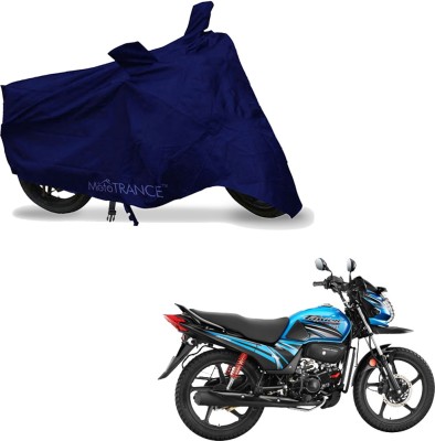 MOTOTRANCE Two Wheeler Cover for Hero(Passion Pro TR, Blue)