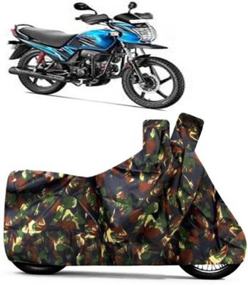 RAIN SPOOF Two Wheeler Cover for Hero(Passion Pro TR, Green)