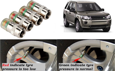 Auto Kite Brass, Stainless Steel Tyre Valve Cap for Car, Bike(Cylinder)