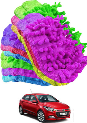 Rhtdm Microfiber Vehicle Washing  Hand Glove(Pack Of 10)
