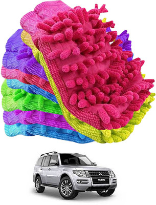 aksmit Microfiber Vehicle Washing  Hand Glove(Pack Of 8)