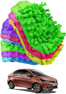 aksmit Microfiber Vehicle Washing  Hand Glove(Pack Of 9)
