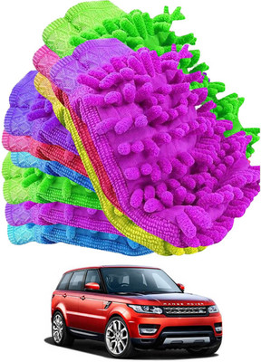 aksmit Microfiber Vehicle Washing  Hand Glove(Pack Of 10)