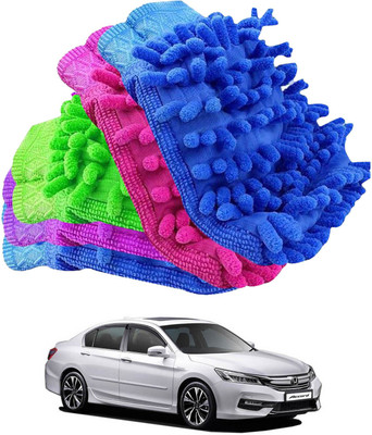 aksmit Microfiber Vehicle Washing  Hand Glove(Pack Of 5)