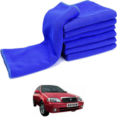 Rhtdm Microfiber Vehicle Washing  Cloth(Pack Of 7)