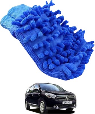 aksmit Microfiber Vehicle Washing  Hand Glove(Pack Of 1)