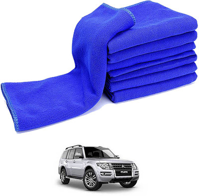 aksmit Microfiber Vehicle Washing  Cloth(Pack Of 8)