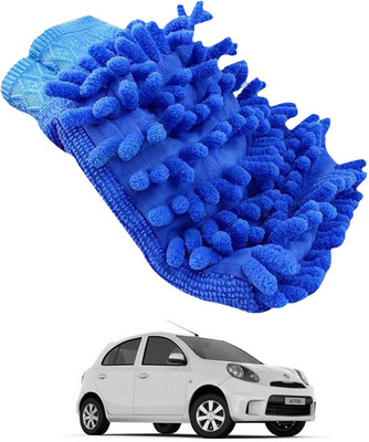 aksmit Microfiber Vehicle Washing  Hand Glove(Pack Of 1)
