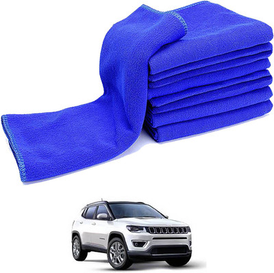 aksmit Microfiber Vehicle Washing  Cloth(Pack Of 9)