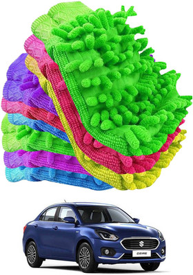 Rhtdm Microfiber Vehicle Washing  Hand Glove(Pack Of 9)