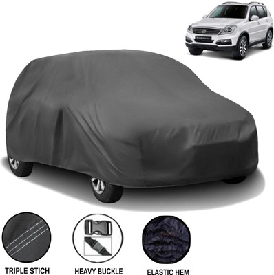 Acto Car Cover For Mahindra SsangYong Rexton (Without Mirror Pockets)(Grey, For 2010 Models)