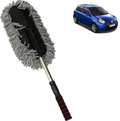Techfly Portable Car Wash Cleaning Brush Microfiber Dusting Tool Wet and Dry Duster