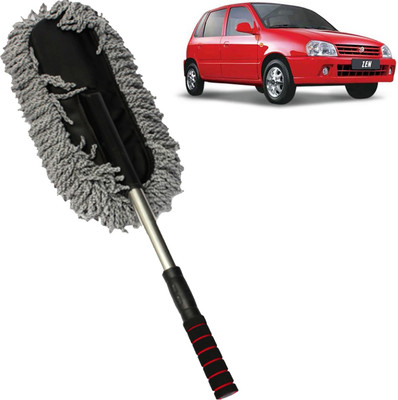 aksmit Portable Car Wash Cleaning Brush Microfiber Dusting Tool Wet and Dry Duster