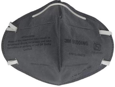 3M 9000ING 9000 ING Antipollution N95 AND PM2.5 FILTER(Grey, FREE...