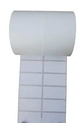 youtech 50MMX25MM (1.97inch X0.98inch) Barcode Label Thermal Paper Label Stickers (White) 1ROLL 3000 LABELS set of 1 Roll thermal Paper Label(White)
