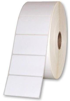 youlogic 60MMX30MM (2.36inch X1.18inch) Barcode Label Thermal Paper Label Stickers (White) 1ROLL 1000 LABELS set of 1 Roll thermal Paper Label(White)