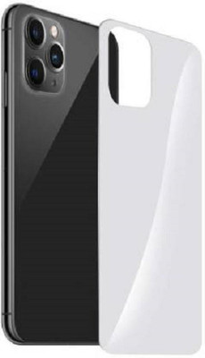 Prolike Back Tempered Glass for Apple Iphone 11 PRO 5.8-Inch (WHITE)(Pack of 1)