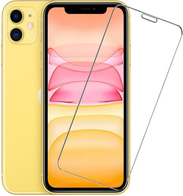 HOBBYTRONICS Tempered Glass Guard for Apple iPhone 11, Apple iPhone XR(Pack of 1)