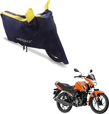 MOTOTRANCE Two Wheeler Cover for Suzuki(Sling Shot Plus, Blue, Yellow)