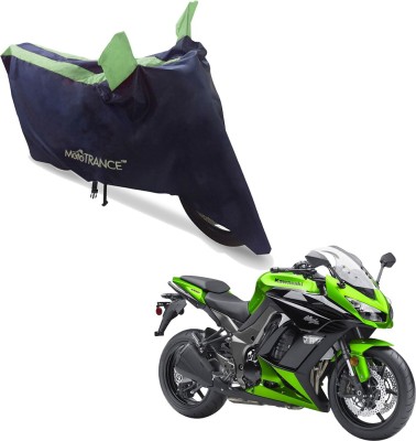 MOTOTRANCE Two Wheeler Cover for Kawasaki(Ninja 1000, Blue, Green)