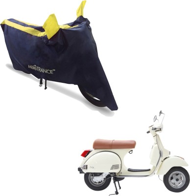 MOTOTRANCE Two Wheeler Cover for LML(Star Euro 200, Blue, Yellow)