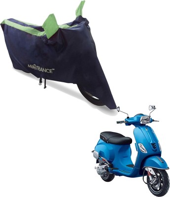 MOTOTRANCE Two Wheeler Cover for Piaggio(Vespa SXL 125, Blue, Green)