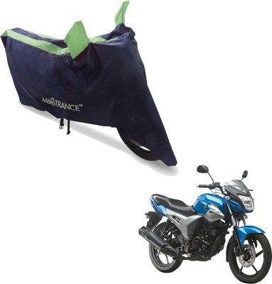 MOTOTRANCE Two Wheeler Cover for Yamaha(SZ R, Blue, Green)