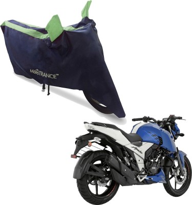 MOTOTRANCE Two Wheeler Cover for TVS(Apache RR 310, Blue, Green)