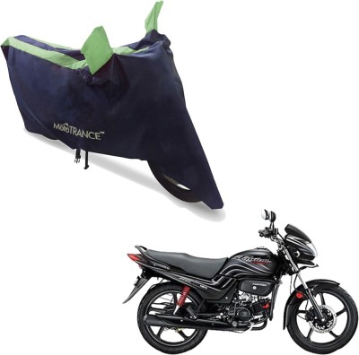 MOTOTRANCE Two Wheeler Cover for Hero(Passion Pro, Blue, Green)