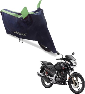 MOTOTRANCE Two Wheeler Cover for Hero(CBZ Extreme, Blue, Green)