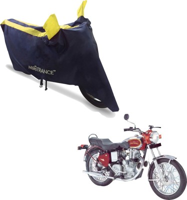 MOTOTRANCE Two Wheeler Cover for Royal Enfield(Machismo 350, Blue)