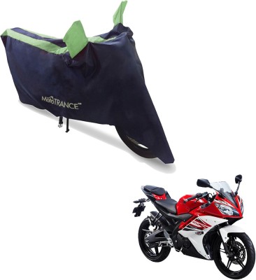 MOTOTRANCE Two Wheeler Cover for Yamaha(YZF R15 S, Blue, Green)