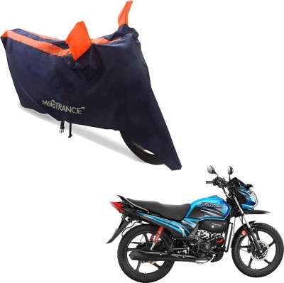 MOTOTRANCE Two Wheeler Cover for Hero(Passion Pro TR, Blue, Orange)